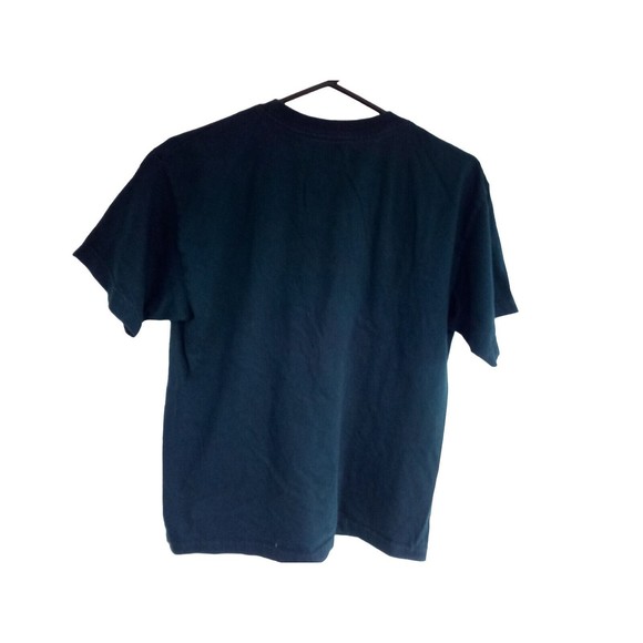 Disney Store Monsters University XL Blue Solid Short Slv Big Monsters On Campus - Picture 3 of 5